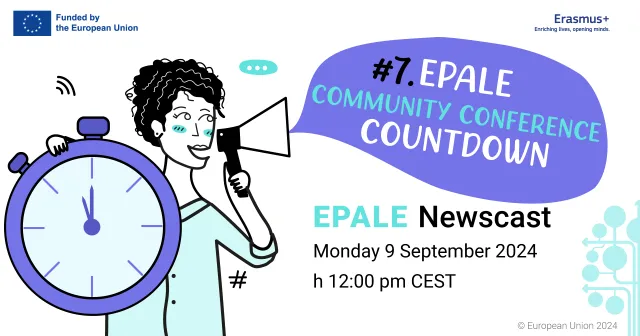 EPALE Newscast #7.2024: Community Conference Countdown.